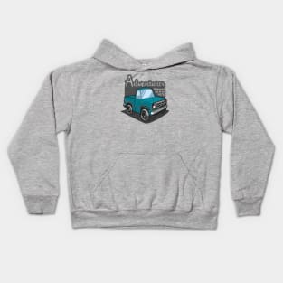 Turquoise Adventurer - 1972 Kids Hoodie